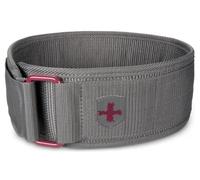 Harbinger Ceinture de Musculation 4" (10,16 cm) en Nylon avec Sangle de Support Large 3" (7,62 cm) pour Le Dos et la Stabilité du Tronc, Nylon Résistant, Confort Durable, Femme Merlot, X-Small
