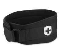 Harbinger Ceinture de Musculation Foam Core 4,5" (11,43 cm) - Ajustement Contour avec 9 Supports en Mousse pour Stabilité du Dos et du Tronc - Doublure Douce, Unisexe, Noir, X-Large