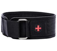 Harbinger Ceinture pour haltérophile Ceinture en cuir de 4 pouces Noir M