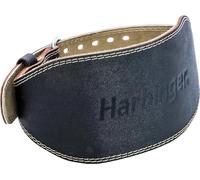 Harbinger Gürtel für Gewichtheber 6 Zoll Leather Belt, Black, XL