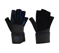 Harbinger Herren Fitnesshandschuhe Training Grip Wrist Wrap, Black, XL, 360135