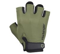 Harbinger Power 2.0 Gants de Musculation- Confortable, léger et Respirant, Ajustement réglable avec Crochet et Boucle au Poignet, idéal pour débutants et entraînements,S,Vert