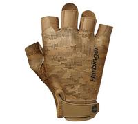 Harbinger Pro 2.0 Gants de Musculation- Flexible, léger et Respirant, avec Une Paume en Cuir rembourrée pour Une Prise Ferme, idéal pour haltères, Kettlebells et Barres,L,Bronze