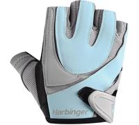 Harbinger Training Grip Gloves Bleu/Gris Grand Female