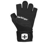Harbinger Training Grip Wristwrap 2.0 Gants d'haltérophilie, Unisex, Noir, Small