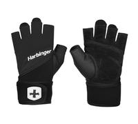 Harbinger Training Grip Wristwrap 2.0 Gants d'haltérophilie, Unisex, Noir, X-Large