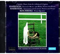Harbison - Twilight Music/Quartet Piano/Variations