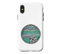 Harbor Seal Oregon Coast Wildlife Art par Rebecca Hooper Coque pour iPhone X/XS