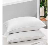 HARBOREST Lot de 2 oreillers de lit pour Dormir - Oreillers alternatifs en Duvet de Luxe pour très Grand lit, oreillers de Collection hôtelière, 50,8 x 91,4 cm