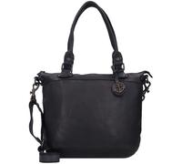 Harbour 2nd Anchor Love Bianca Sac à bandoulière en cuir 34 cm noir