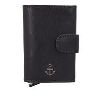 Harbour 2nd Anchor Love Robin 2 Étui pour cartes de crédit Protection RFID Cuir 6 cm bleu