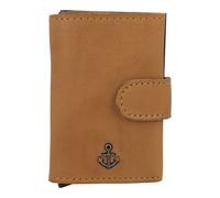 Harbour 2nd Anchor Love Robin 2 Étui pour cartes de crédit Protection RFID Cuir 6 cm jaune