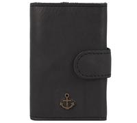 Harbour 2nd Anchor Love Robin 2 Étui pour cartes de crédit Protection RFID Cuir véritable 6 cm brun