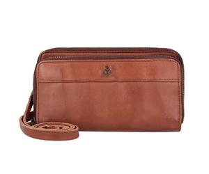 Harbour 2nd Anchor Love Serena Portefeuille d'embrayage Cuir véritable 20 cm brun