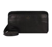 Harbour 2nd Anchor Love Serena Portefeuille d'embrayage Cuir véritable 20 cm noir
