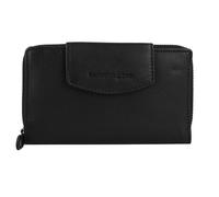 Harbour 2nd Belana Porte-monnaie Protection RFID Cuir 16 cm noir