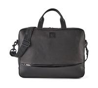 Harbour 2nd City Lights Attaché-case Cuir véritable 40.5 cm Compartiment ordinateur noir