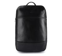 Harbour 2nd City Lights Daypack Cuir 46 cm Compartiment pour ordinateur portable noir