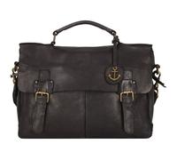 Harbour 2nd Cool Casual Bodil Porte-documents en cuir 35 cm Compartiment pour ordinateur portable brun