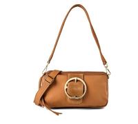 Harbour 2nd Just Pure Sac à bandoulière Cuir véritable 28 cm brun