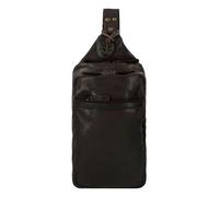 Harbour 2nd Sac à bandoulière Phoenix en cuir 33 cm brun