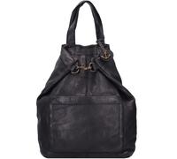 Harbour 2nd Cool Casual Herakles Sac à dos en cuir 41 cm pour ordinateur portable noir