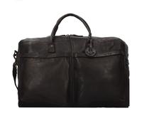Harbour 2nd Urban Poets Sac de voyage Weekender Cuir 56 cm noir