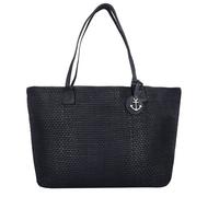 Harbour 2nd Soft Weaving Grace Sac de shopper Cuir 55 cm bleu