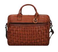 Harbour 2nd Urban Poets Blaise Attaché-case Cuir véritable 40 cm Compartiment ordinateur brun