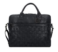 Harbour 2nd Urban Poets Blaise Porte-documents Cuir 40 cm Compartiment pour ordinateur portable noir