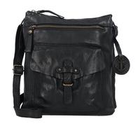 Harbour 2nd Urban Poets Casey Sac à bandoulière Cuir véritable 26 cm noir