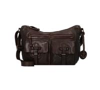 Harbour 2nd Urban Poets Emerson Sac à bandoulière Cuir véritable 36 cm brun