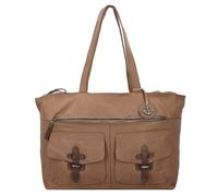 Harbour 2nd Urban Poets Jordan Sac de shopper Cuir véritable 44.5 cm brun