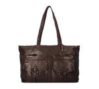 Harbour 2nd Urban Poets Jordan Sac de shopper Cuir véritable 49 cm brun