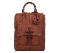 Harbour 2nd Urban Poets Sac à main Cuir véritable 23 cm Compartiment ordinateur brun