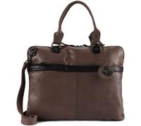 Harbour 2nd Urban Poets Vega Sacoche ordinateur Cuir véritable 38 cm brun
