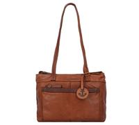 Harbour 2nd Urban Poets Zea Sac de shopper Cuir véritable 33 cm brun
