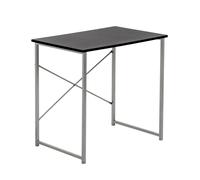 Harbour Housewares de bureau industrielle table en bois 80cm noir