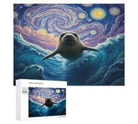 Harbour Sceau Puzzle 500 Pièces Challenge Difficile Edificio du Paysage Jouet Qualité Supérieure pour Adultes Et Enfants Relaxation & Art Famille Décoration 500 PCS