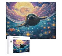 Harbour Sceau Puzzles 500 Pièces Educa 3D Edificio du Paysage Décoration Intérieure Moderne pour Famille Challenge Difficile Divertissement Artistique 500 PCS