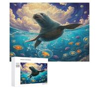 Harbour Sceau Puzzles 500 Pièces Educa Moderne Edificio du Paysage Décoration Intérieure Relaxant pour Adultes Et Enfants Assemblage Amusant Challenge 3D 500 PCS