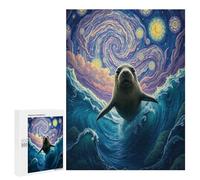 Harbour Sceau Puzzles 500 Pièces Educa Vision 3D Edificio du Paysage Décoration Intérieure Artistique pour Adultes Et Enfants Challenge Difficile Relaxation Famille 500 PCS