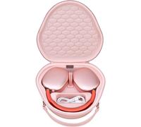 Hard and Portable Case for Apple Airpods Max Wireless Earphone Intra - Earbuds New Airpods Max Bluetooth Headset Travel Protective Case Headphone Storage Bag, Pink