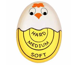Hard Boiled Egg Minuteur, Color-Changing Kitchen Gadget for Perfect Eggs, Food-Safe Timer Tool for Home, Dorm, Restaurant Cooking Convenience, Material: Resin, 2,17 x 1,57 x 1,26in