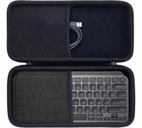 Hard Case for Logitech MX Keys Mini WRLS Illuminated Keyboard,Cover Only (Black)