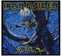Hard Days Night Shop Iron Maiden - Patch Fear of The Dark (en 9 cm x 9 cm)