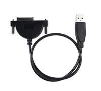 Hard Drive Cable, Usb External Adapter, Notebook Connection Cord, Interactive Plug and Play Setup, High Speed Transfer Wire for Students, Workplace, Travel, Home, Dorm, Meeting Use 11.81 Inches