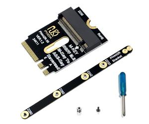Hard Drive Converter - Reverse Riser, WiFi Interface to M-Key Adapter, High-Speed Data Transfer Adapter, PCIe Expansion for Desktop and Laptop PC, Mainboard Upgrade Tool | for Computer