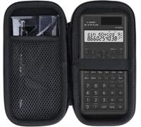 Hard Étui de Protection Compatible avec Casio FX-92/fX-991ES Plus 2/FX-570Es Plus 2/FX-991 CW/FX-991EX/FX-85MS/FX-87DE Plus 2/FX-83GTCW/fX-115ESPLUS2 Calculatrice Scientifique (Noir)