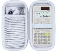 Hard Étui De Protection Compatible Avec Fx-92/Fx-991Es Plus 2/Fx-570Es Plus 2/Fx-991 Cw/Fx-991Ex/Fx-85Ms/Fx-87De Plus 2/Fx-83Gtcw/Fx-115Esplus2 Calculatrice Scientifique (Blanc)[Z966]